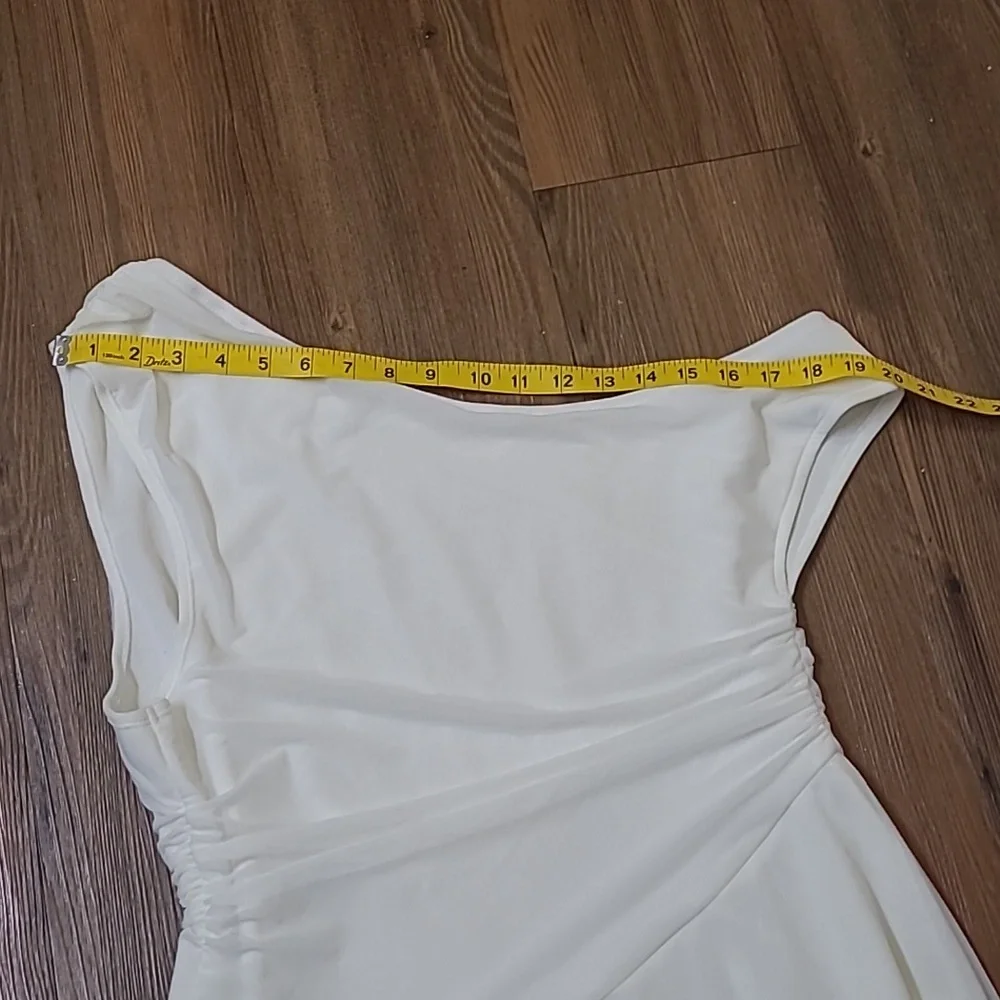 SHEIN White One-Shoulder Dress‎ zise 1XL NEW